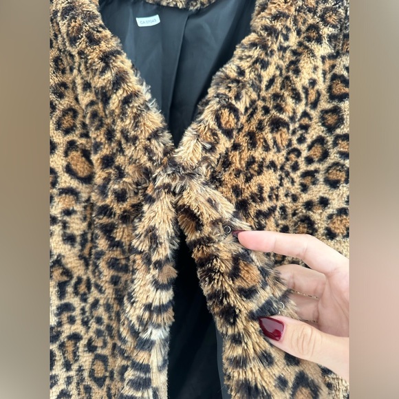 Leopard faux fur jacket - Picture 3 of 7